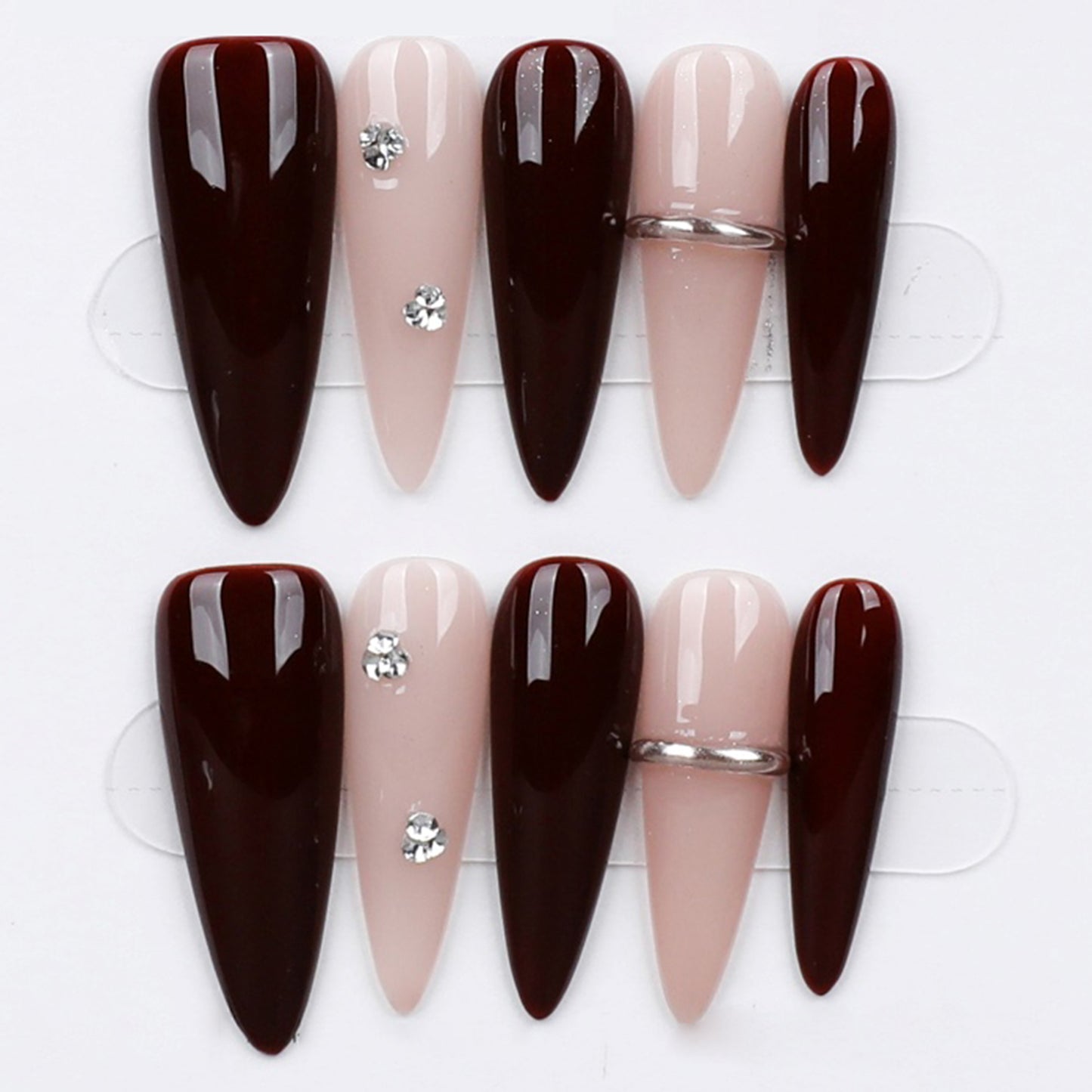 Crimson Nude Contrast