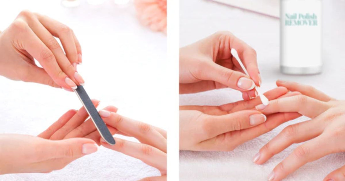 How to Prep Nails for Press-Ons