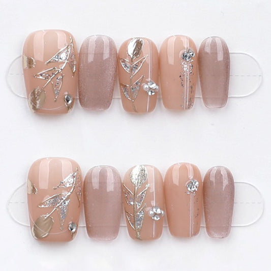 Blushed Leaf Foil