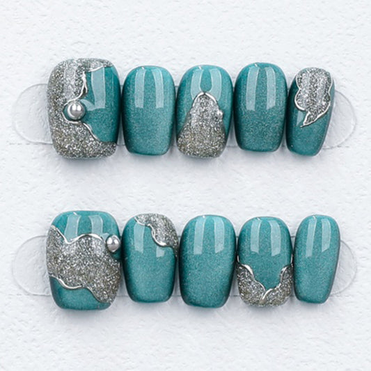 Teal Shimmer Luxe