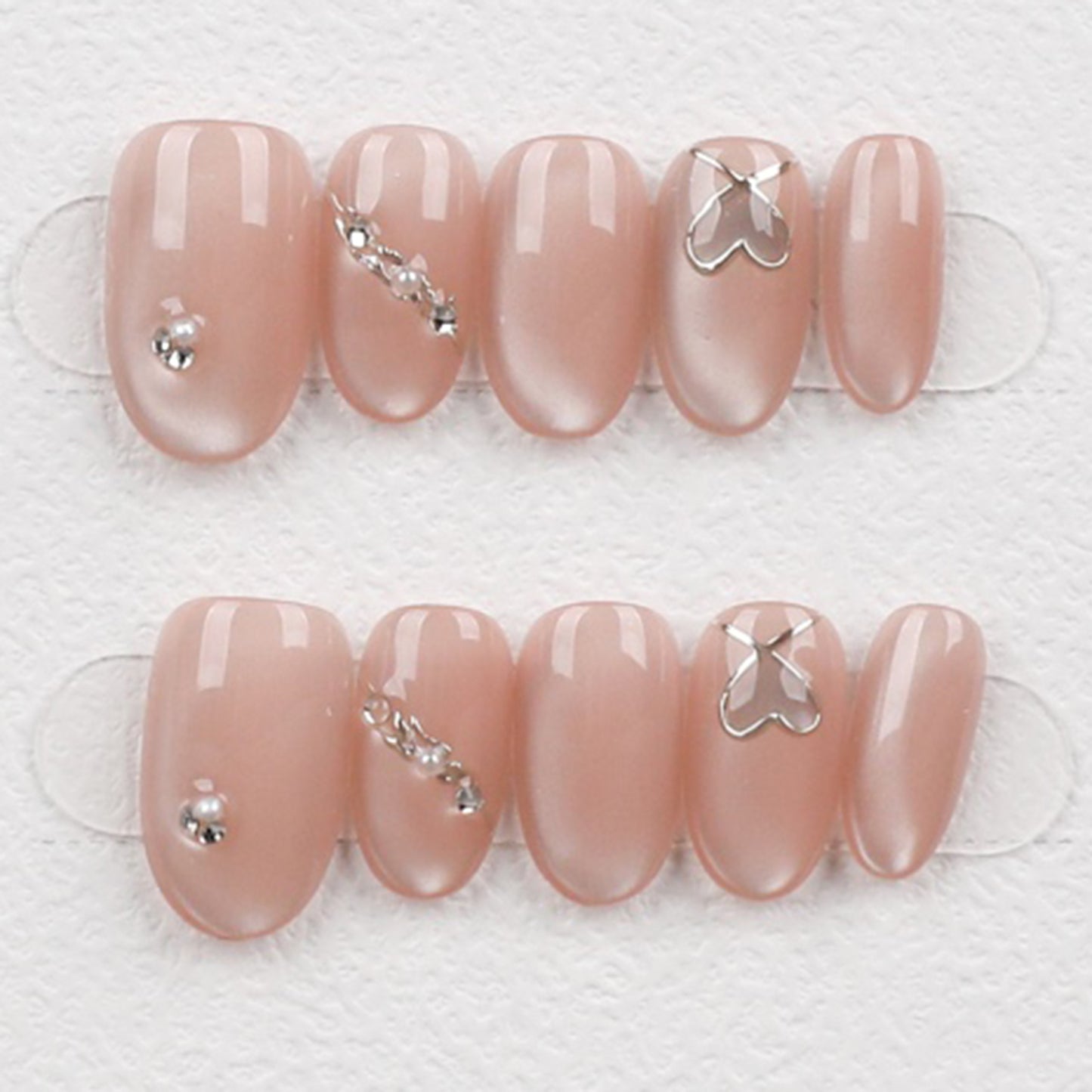 Blush Charm Bow