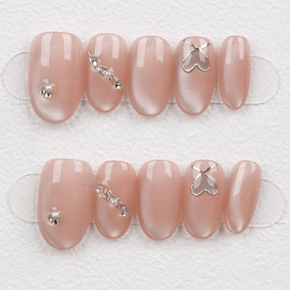 Blush Charm Bow