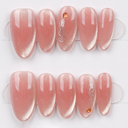 Blush Glow Feather