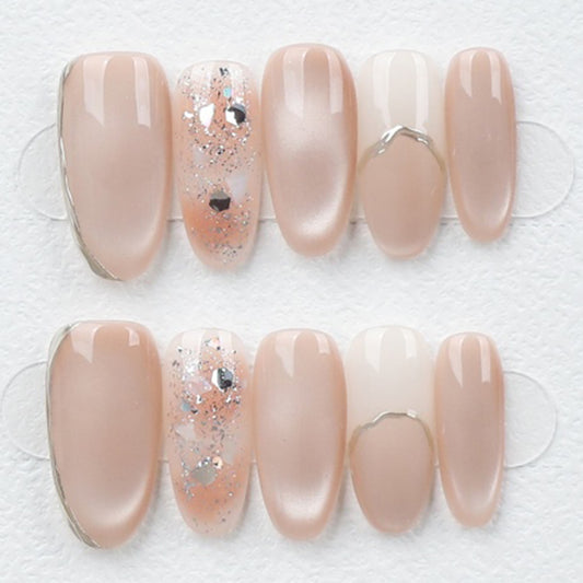 Nude Glitz French