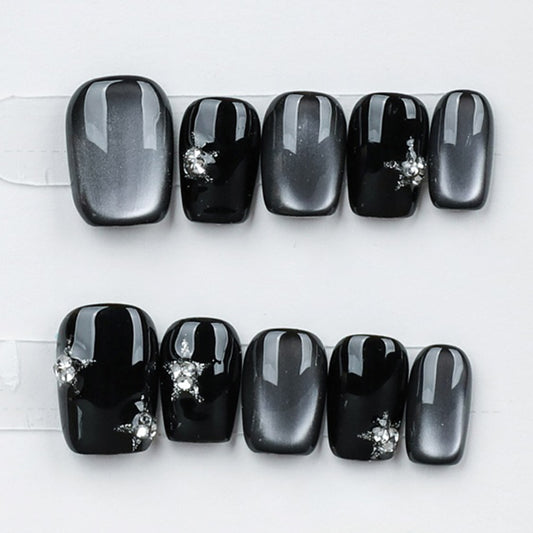 Midnight Halo Black Cat-Eye