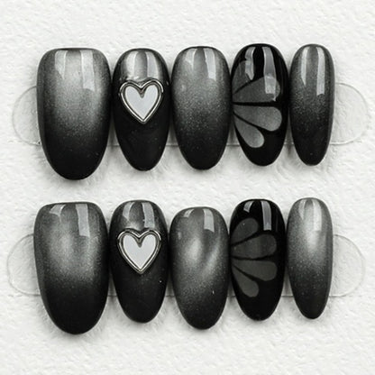 Black Mirage Chrome Heart