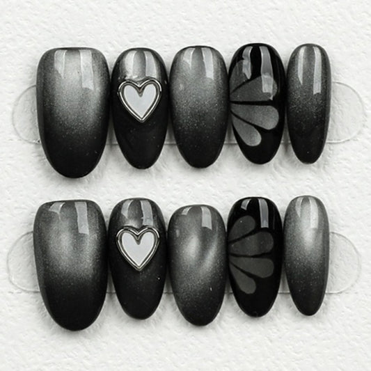 Black Mirage Chrome Heart