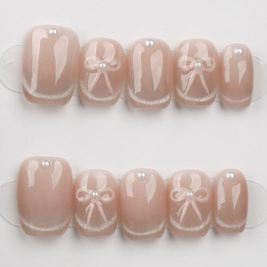 Velvet Bow Nude