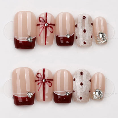 Cherry Bow Bling