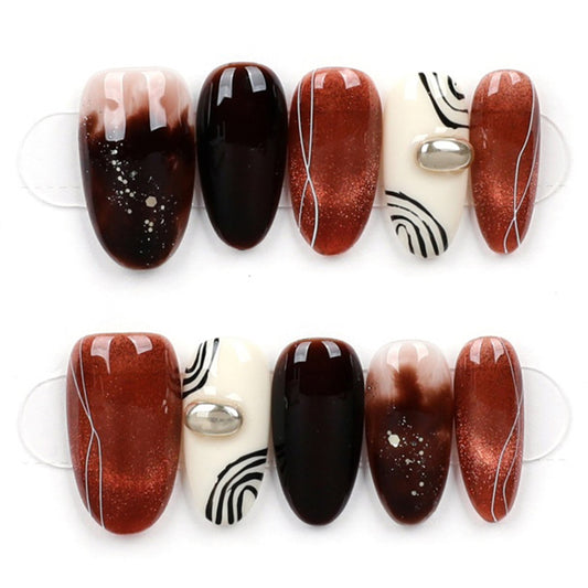 Modern Mocha Swirl