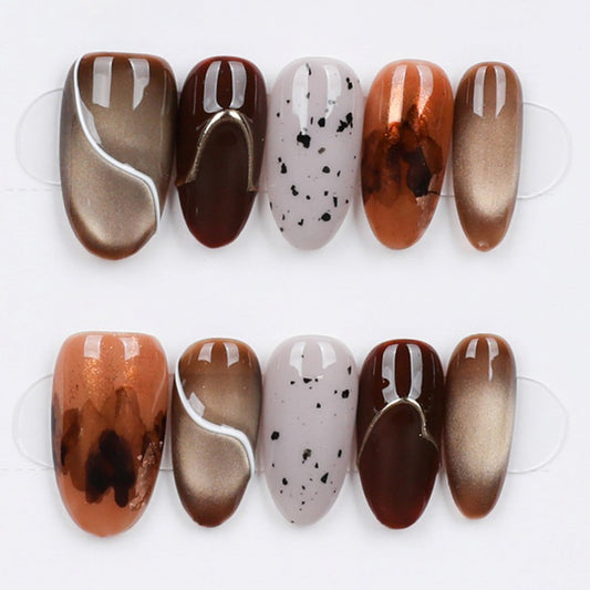 Cocoa Marble Chic