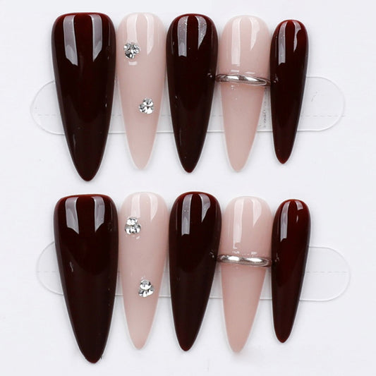 Crimson Nude Contrast