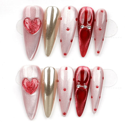 Crimson Candy Heart