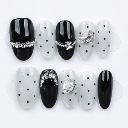 Monochrome Dots & Gems