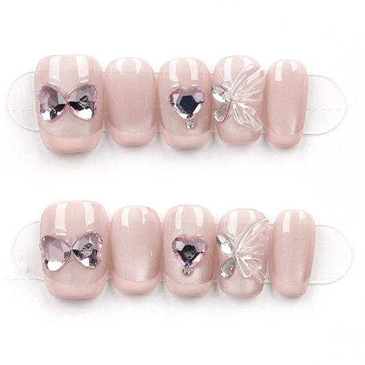 Blush Bow Gem