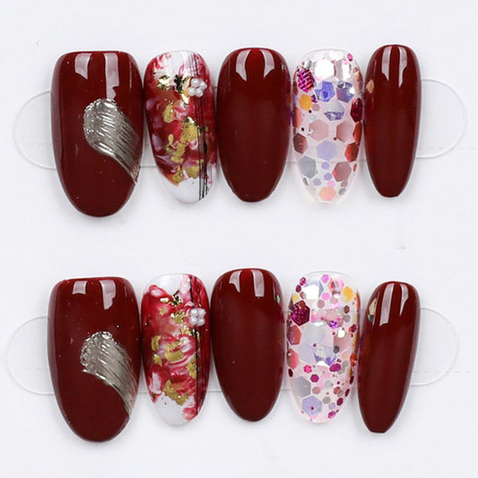Crimson Confetti Bloom