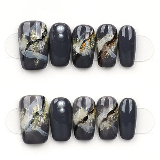 Midnight Marble Luxe