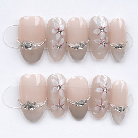Blossom Blush Charm - Press Play Nails