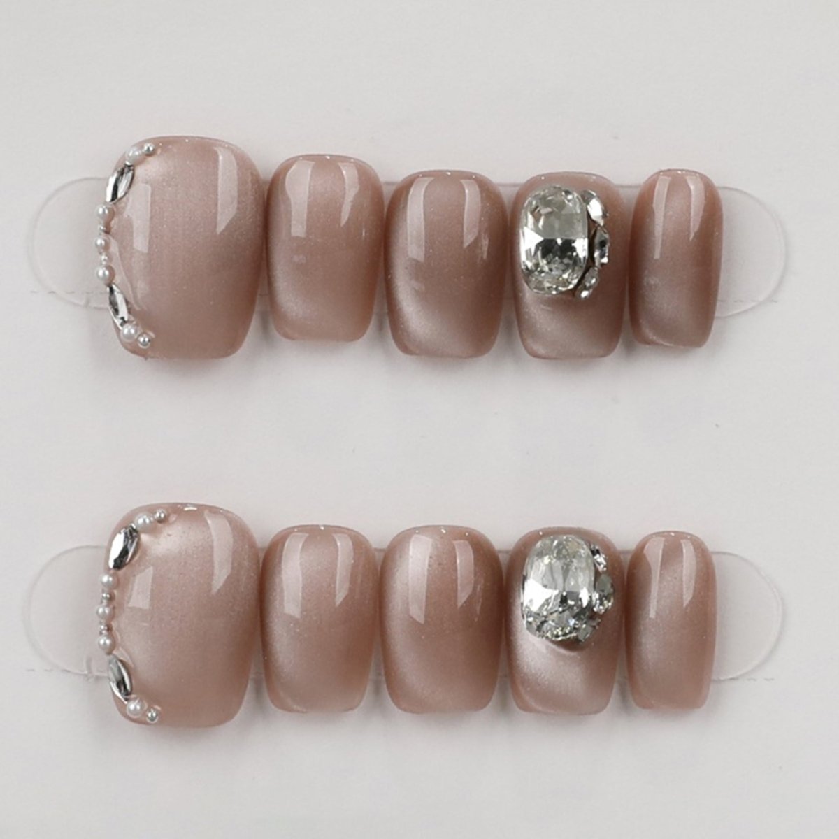 Champagne Stone - Press Play Nails