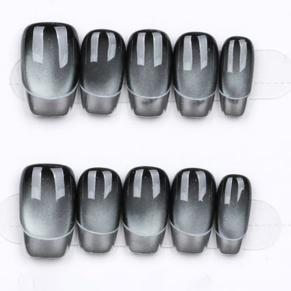 Charcoal Fade - Press Play Nails