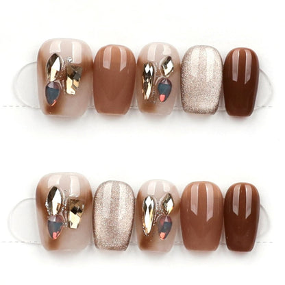 Cocoa Gem Royale - Press Play Nails