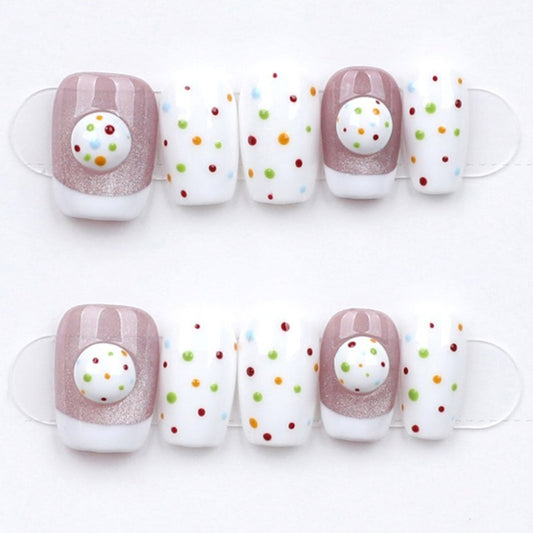Confetti Dot - Press Play Nails