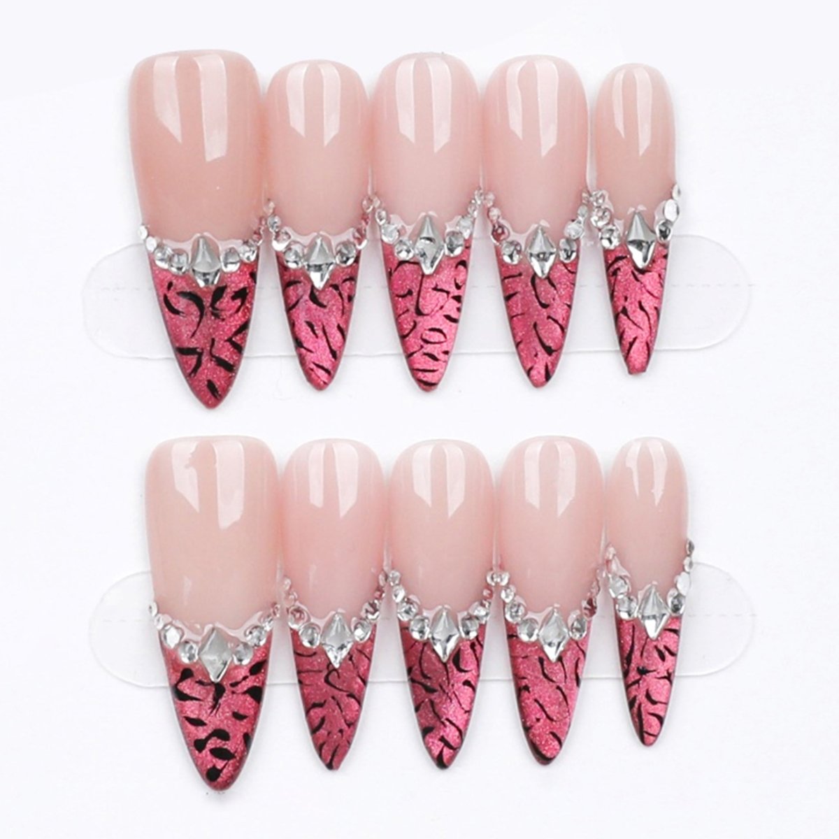 Electric Panther Glam - Press Play Nails