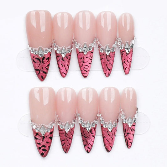 Electric Panther Glam - Press Play Nails