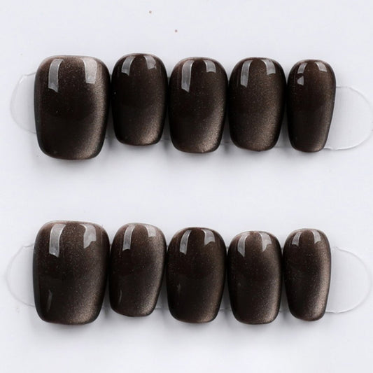 Espresso Smoke - Press Play Nails