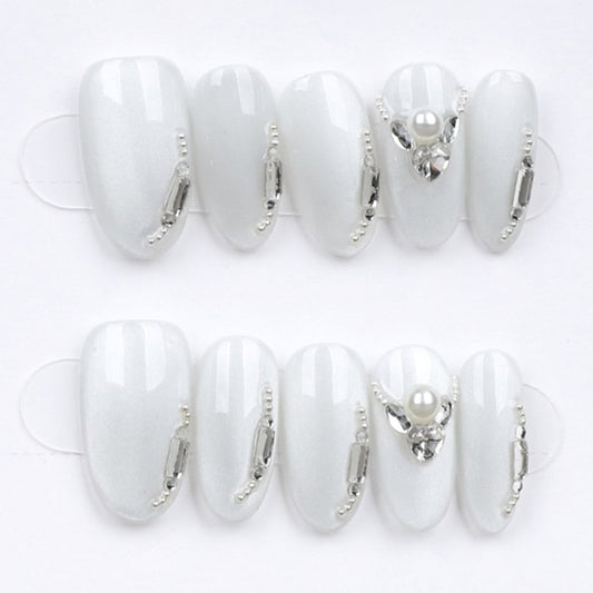 Frosted Pearl - Press Play Nails