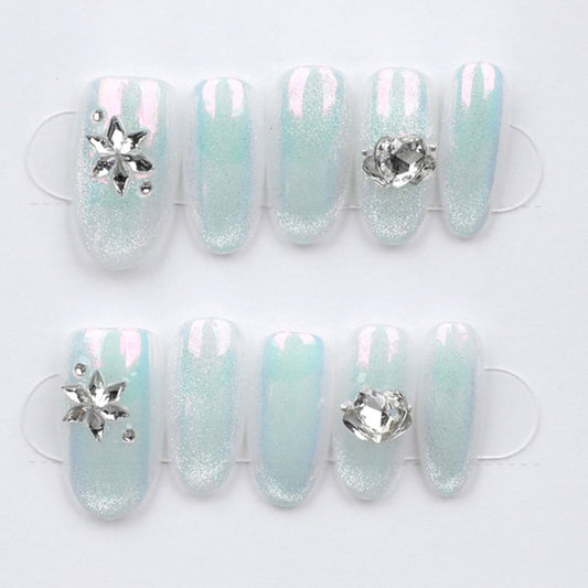 Frozen Pearl - Press Play Nails