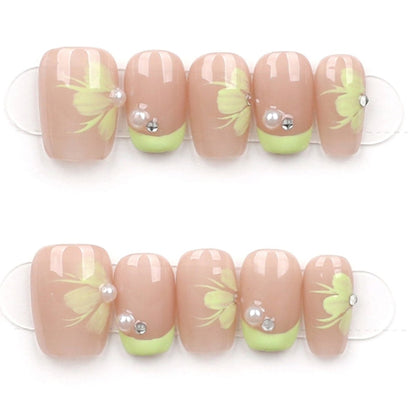Lime Blossom - Press Play Nails