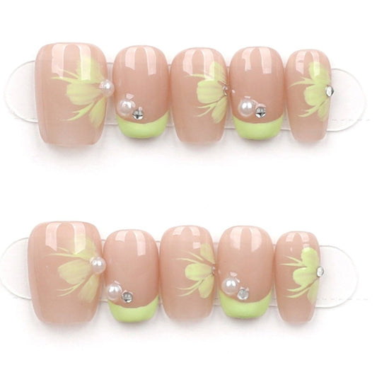 Lime Blossom - Press Play Nails