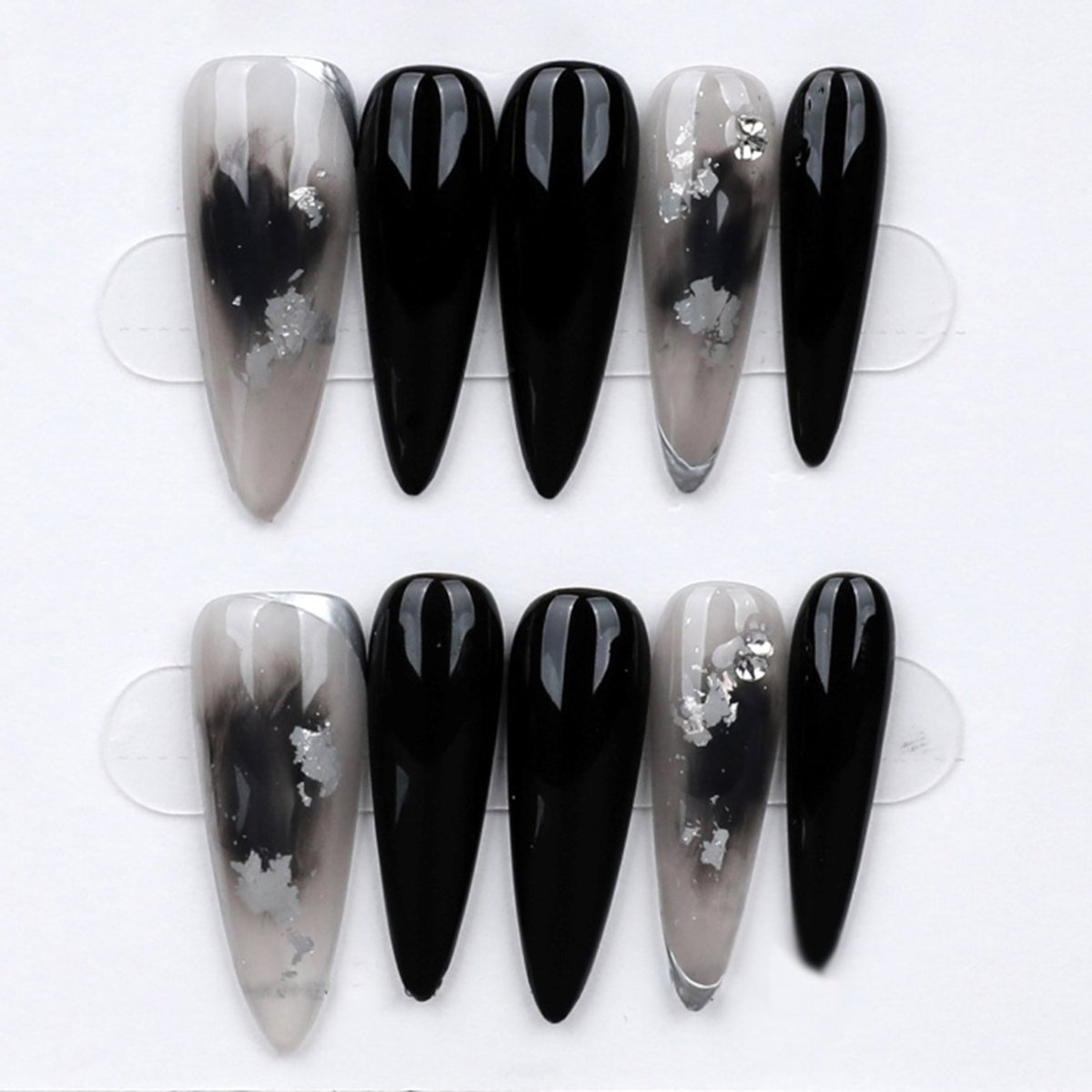 Midnight Smoke Veil - Press Play Nails