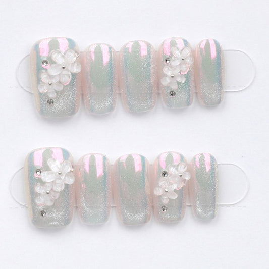 Moonlit Dewdrop - Press Play Nails