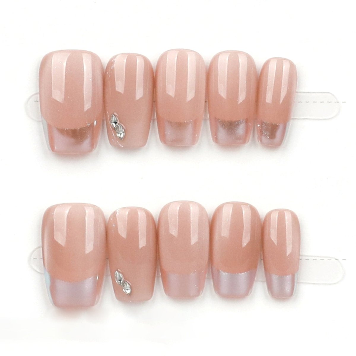 Nude Charm - Press Play Nails