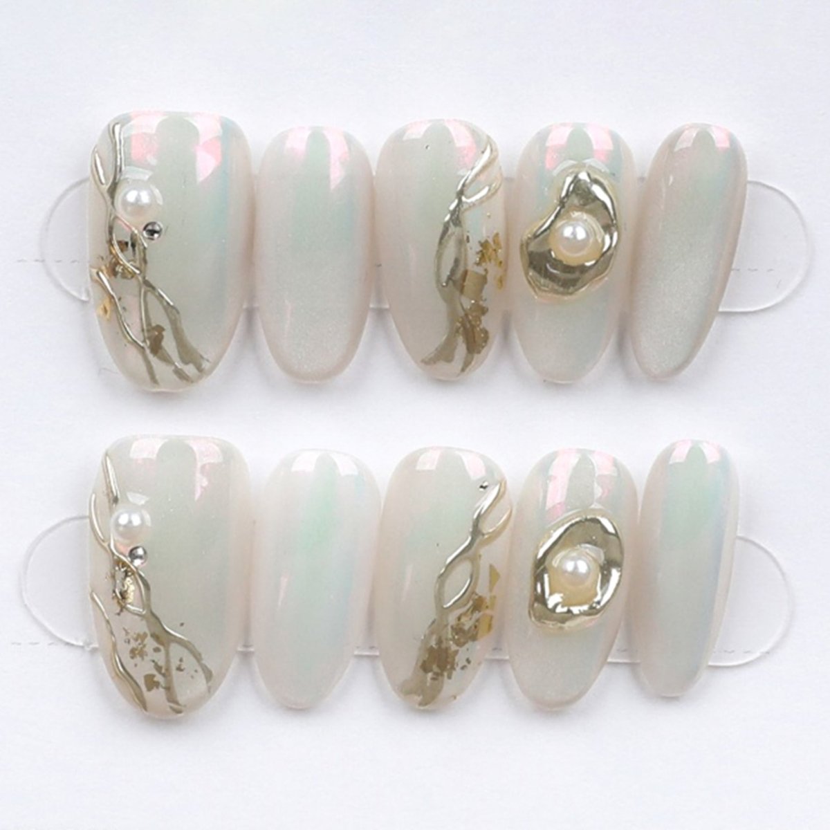 Pearl Opal Chrome - Press Play Nails