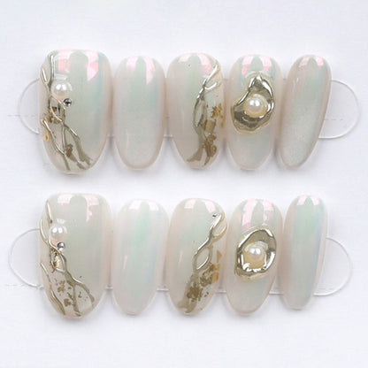 Pearl Opal Chrome - Press Play Nails