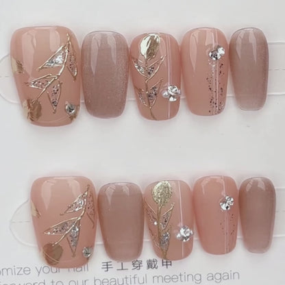 Blushed Leaf Foil