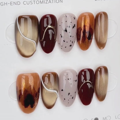 Cocoa Marble Chic
