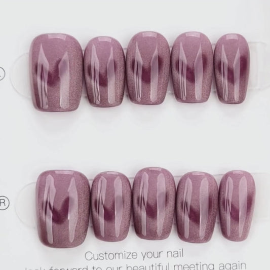 Velvet Plum Illusion