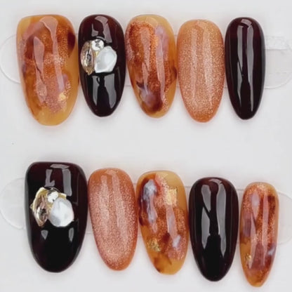 Toffee Marble Luxe