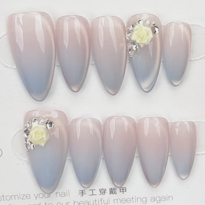 Powder Blue Rose