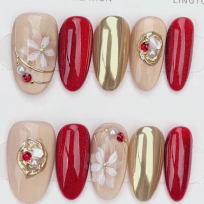Crimson Bloom Luxe