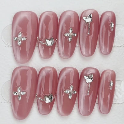 Rosy Blush Butterfly