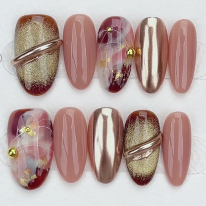 Golden Mocha Marble