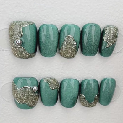 Teal Shimmer Luxe