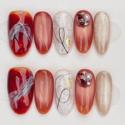 Molten Marble Glam