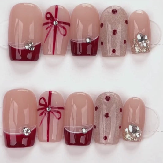 Cherry Bow Bling