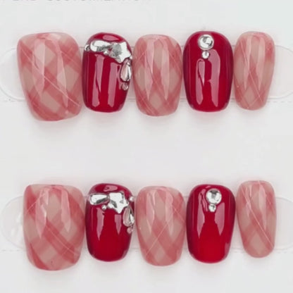 Cherry Plaid Pop